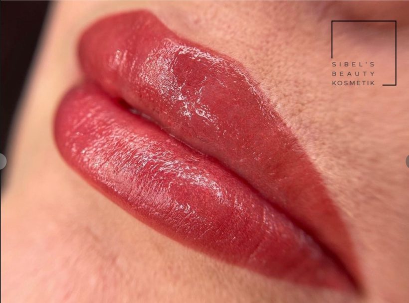 3D Lippenpigmentierung Ergebnis